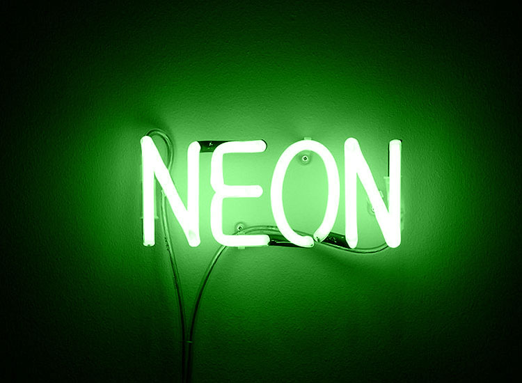 Neon Lit Neon signage
